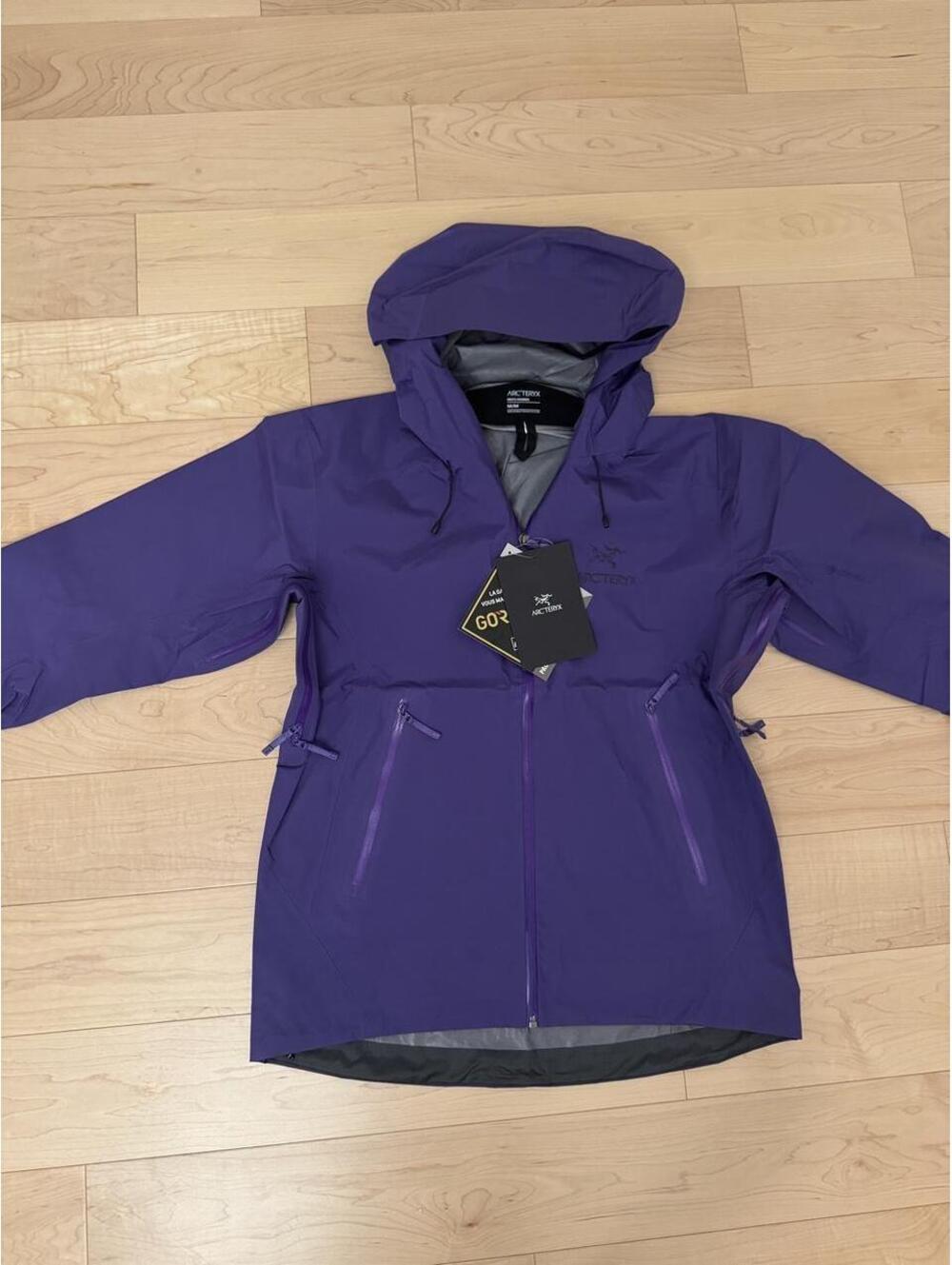 Purple Arc'teryx Beta LT jacket